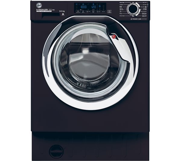 TieDex UK HOOVER H-Wash & Dry 300 Pro HBDOS 695TAMCBE-80 Integrated 9 kg Washer Dryer