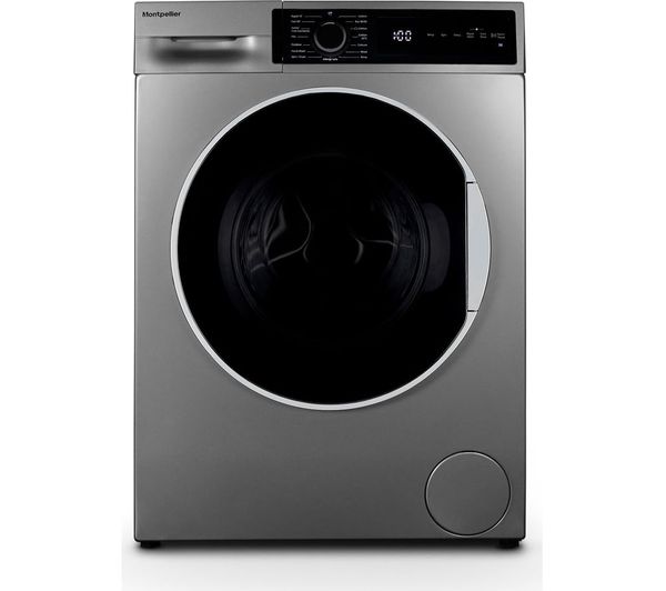 TieDex UK MONTPELLIER MWM814BLS 8 kg 1400 Spin Washing Machine - Silver