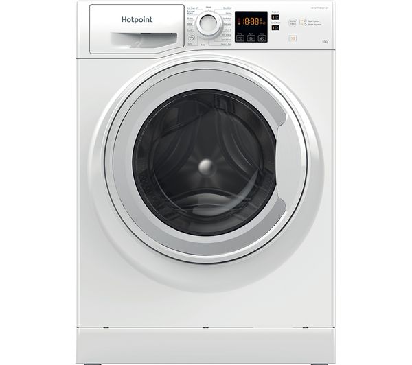 TieDex UK HOTPOINT Anti-Stain NSWM 1046 W UK 10 kg 1400 Spin Washing Machine - White