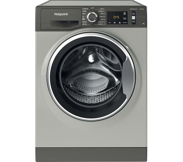 TieDex UK HOTPOINT ActiveCare NM11 948 GC A UK 9 kg 1400 Spin Washing Machine - Graphite