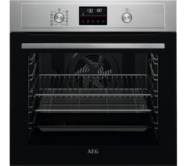 TieDex UK AEG BPX535A61M Electric Pyrolytic Oven - Stainless Steel