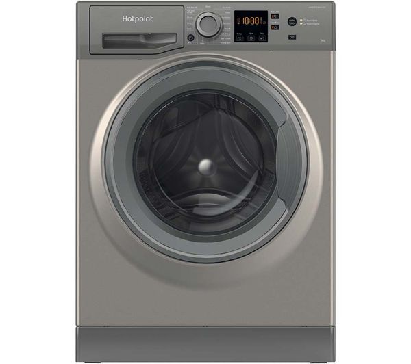 TieDex UK HOTPOINT Anti-stain NSWR 946 GK UK 9 kg 1400 Spin Washing Machine - Graphite