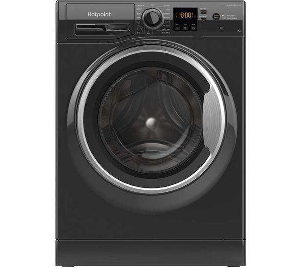 TieDex UK HOTPOINT Anti-Stain NSWM 7469 BS UK 7 kg 1400 Spin Washing Machine - Black