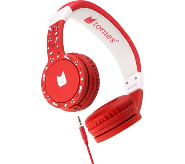 TieDex UK TONIES Foldable Headphones - Red