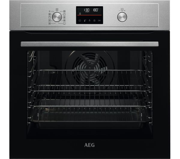 TieDex UK AEG 6000 SurroundCook BPX535061M Pyrolytic Electric Oven - Stainless Steel