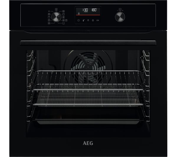 TieDex UK AEG 6000 AirFry BEX535A61B Electric Oven - Black