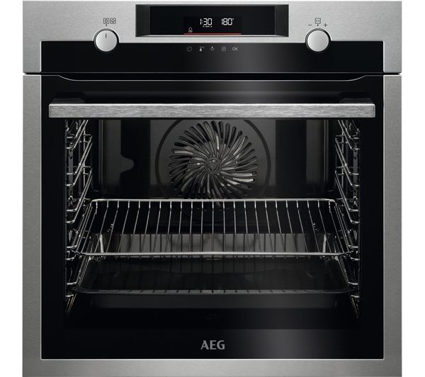 TieDex UK AEG BPS555060M Electric Pyrolytic Oven - Stainless Steel