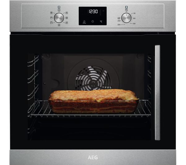 TieDex UK AEG SurroundCook 6000 BCX335L11M Electric Oven - Stainless Steel