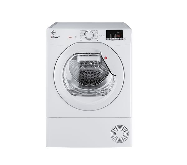 TieDex UK HOOVER H-Dry 300 HLE H9A2DE-80 WiFi-enabled 9 kg Heat Pump Tumble Dryer - White