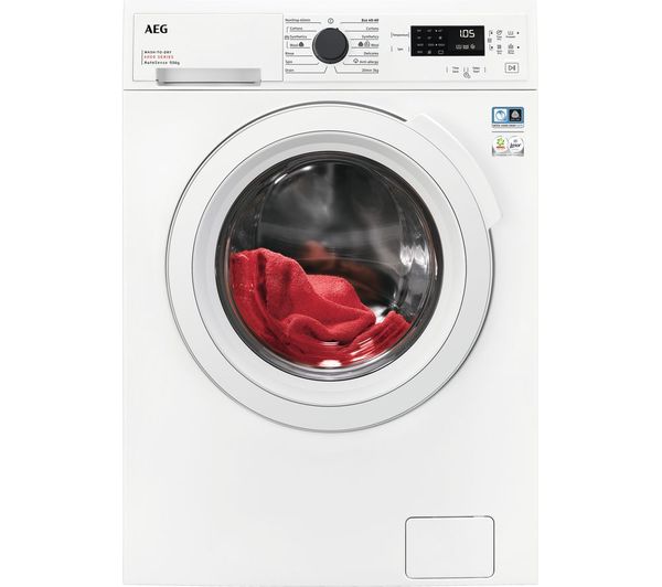 TieDex UK AEG 6000 Series LWX60966B 9 kg Washer Dryer - White