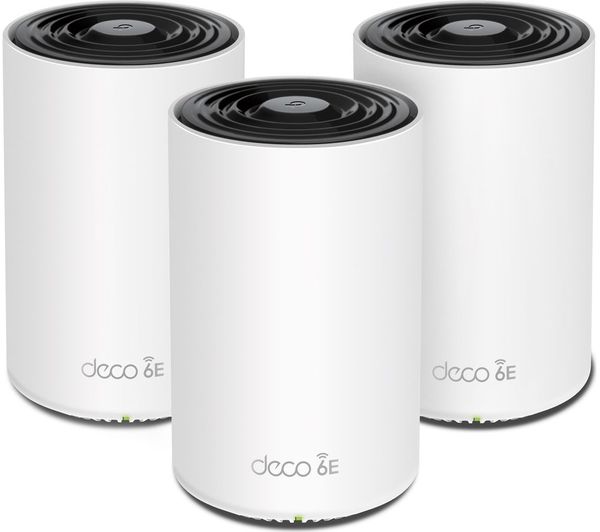 TieDex UK TP-LINK Deco XE75 Whole Home WiFi System - Triple Pack