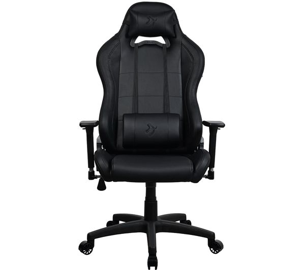 TieDex UK AROZZI Torretta Faux Leather Gaming Chair - Pure Black