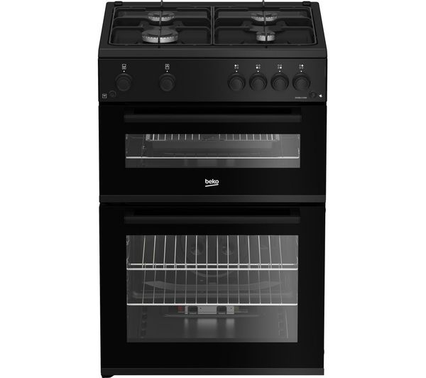 TieDex UK BEKO Pro FDG6201K 60 cm Gas Cooker - Black