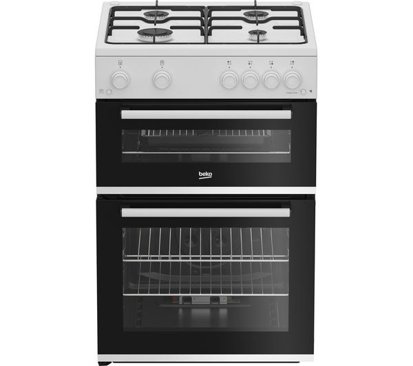 TieDex UK BEKO Pro FDG6201W 60 cm Gas Cooker - White