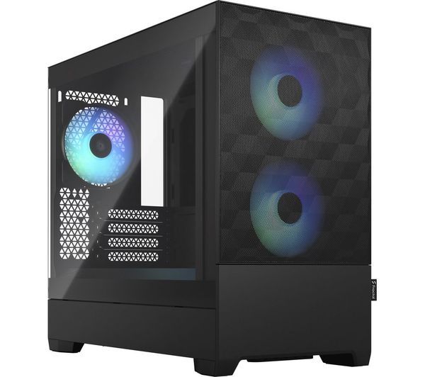 TieDex UK FRACTAL DESIGN Pop Mini Air ATX Mini Tower PC Case - Black