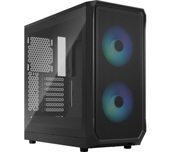 TieDex UK FRACTAL DESIGN Focus 2 ATX Full Tower PC Case - Black