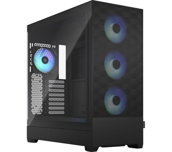 TieDex UK FRACTAL DESIGN Pop XL Air RGB E-ATX Full Tower PC Case - Black