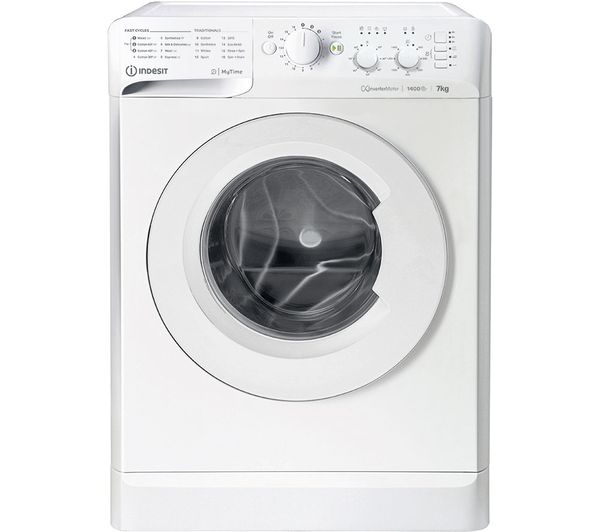 TieDex UK INDESIT Water Balance+ MTWC 71485 W UK 7 kg 1400 Spin Washing Machine - White