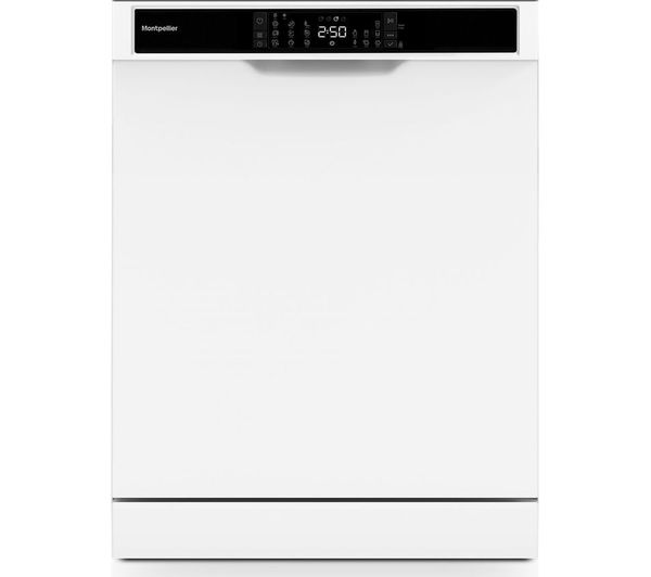 TieDex UK MONTPELLIER MDWC1496W Full-Size Dishwasher - White