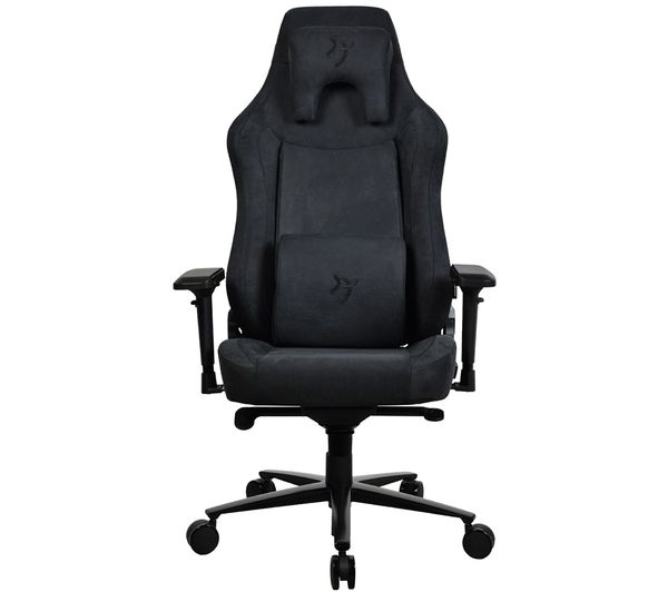 TieDex UK AROZZI Vernazza XL Supersoft Fabric Gaming Chair - Black