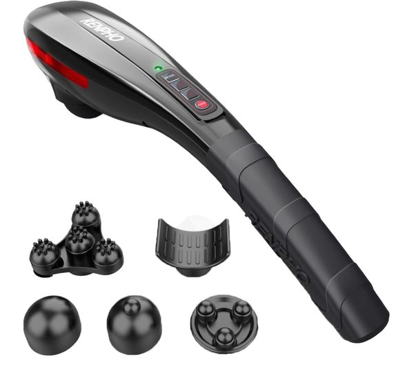 TieDex UK RENPHO Edge Cordless Handheld Body Massager - Black