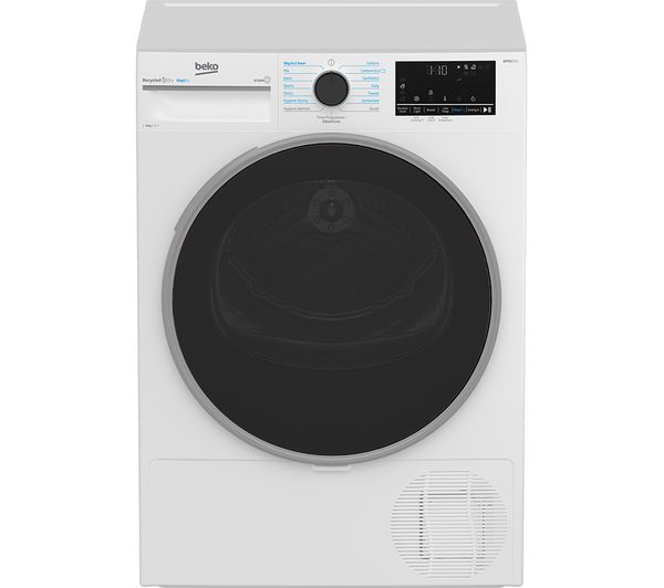 TieDex UK BEKO Pro RapiDry B5T48231RW 8 kg Heat Pump Tumble Dryer - White