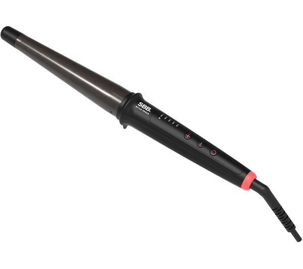 TieDex UK SBB SBWD-1000-GB Twirl & Curl Ceramic Wand - Black