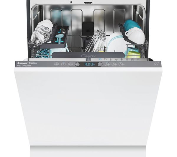 TieDex UK CANDY CI 5D6F0MA-80 Full-size Fully Integrated WiFi-enabled Dishwasher