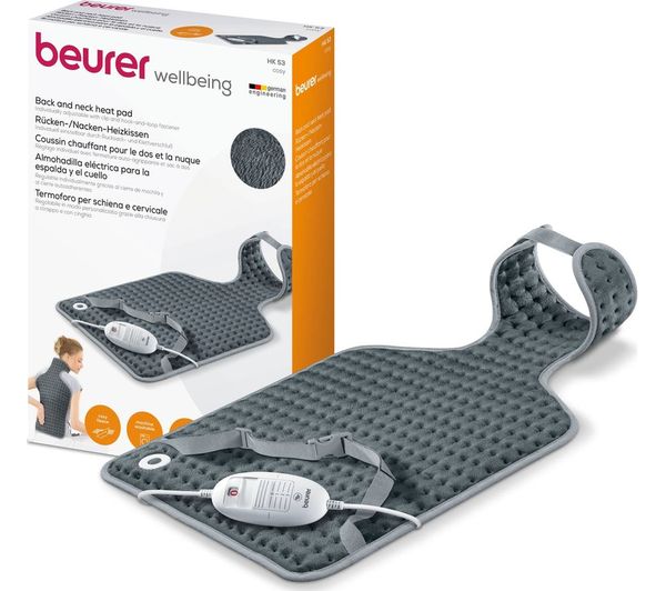 TieDex UK BEURER BEUHK53 Back & Neck Heat Pad - Grey