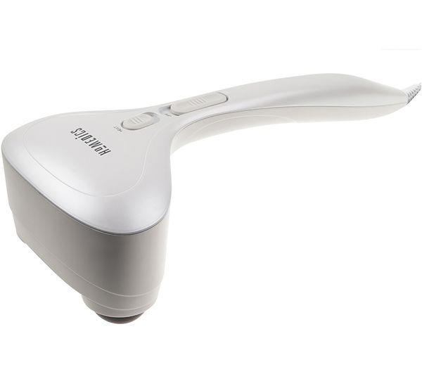 TieDex UK HOMEDICS Compact Percussion Handheld Body Massager - White