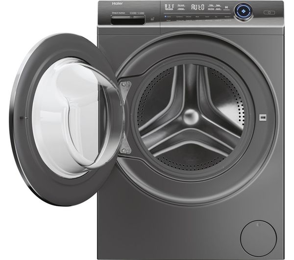 TieDex UK HAIER I Pro Series 7 Plus HWD10BD14979SNUK WiFi-enabled 10 kg Washer Dryer - Graphite