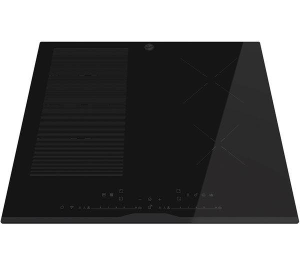 TieDex UK HOOVER HIF64DCS 59 cm Electric Induction Smart Hob - Black