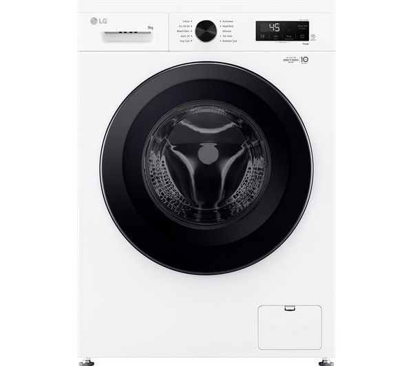 TieDex UK LG X10 Series Direct Drive F4X1009NWK WiFi-enabled 9 kg 1400 Spin Washing Machine - White