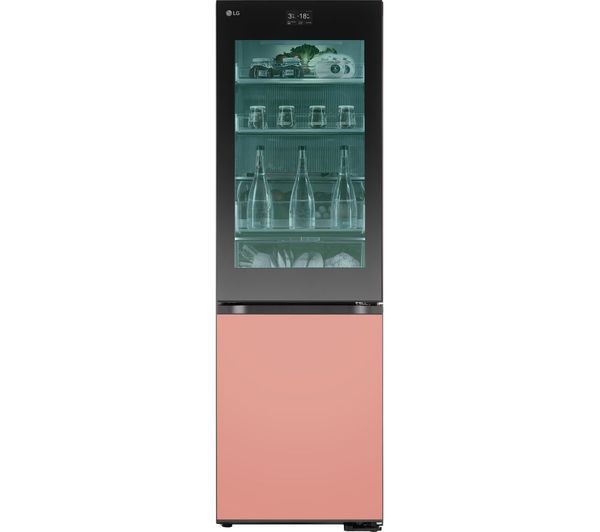 TieDex UK LG MoodUP InstaView GBG719MDNN Smart 60/40 Fridge Freezer - Colour Changing