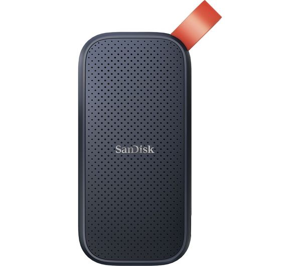 TieDex UK SANDISK Portable External SSD - 1 TB, Black