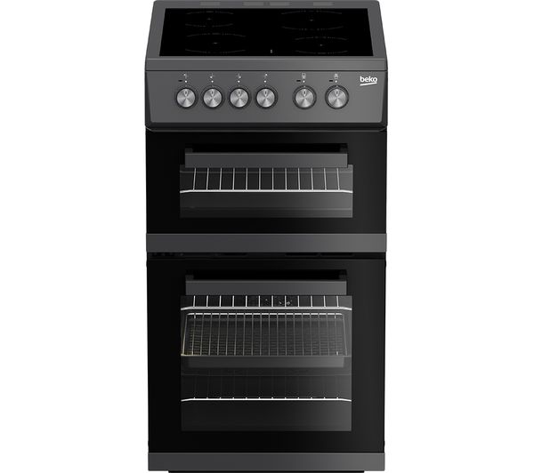 TieDex UK BEKO KDVC563AA 50 cm Electric Ceramic Cooker - Anthracite