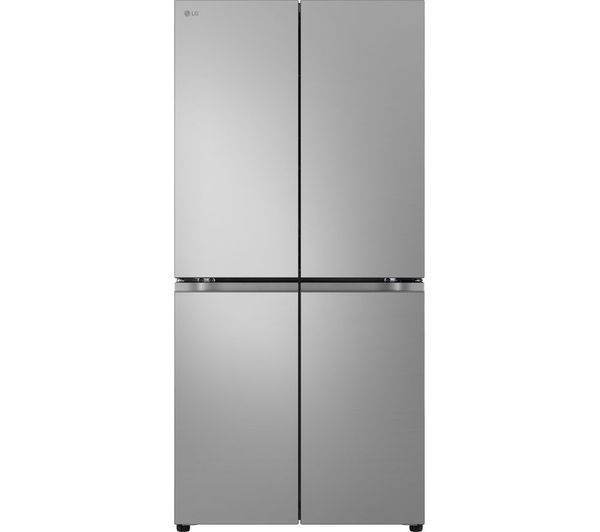 TieDex UK LG NatureFRESH GMB860PYDE Slim American-Style Smart Fridge Freezer - Prime Silver