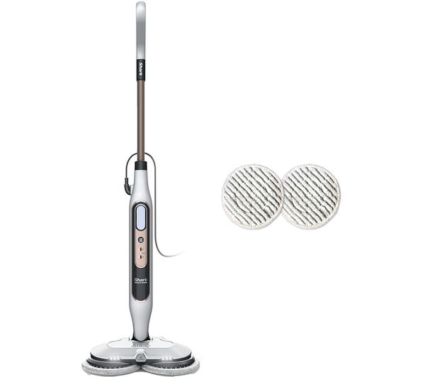 TieDex UK SHARK Steam & Scrub S8201UK Steam Mop - White