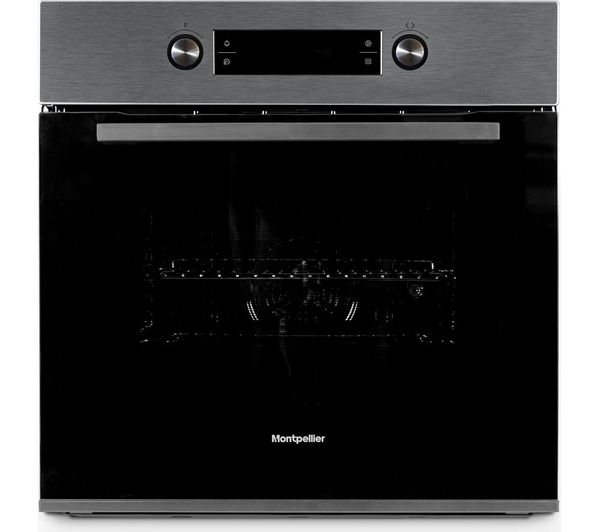 TieDex UK MONTPELLIER MMFSO70SS Electric Oven - Stainless Steel & Black