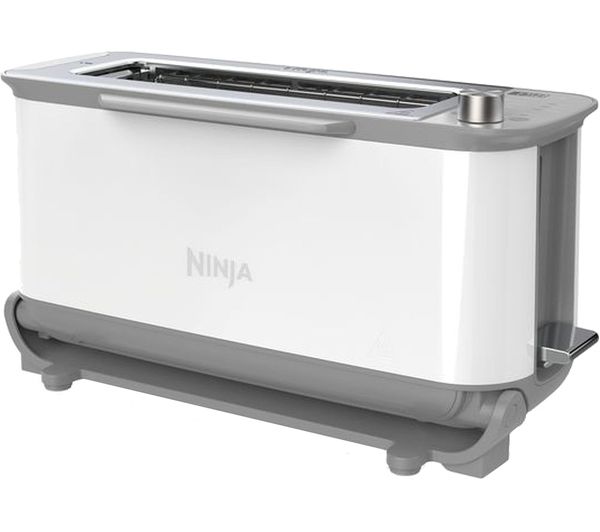 TieDex UK NINJA Foodi ST200UKWH 3-in-1 Toaster, Grill & Panini Press - White