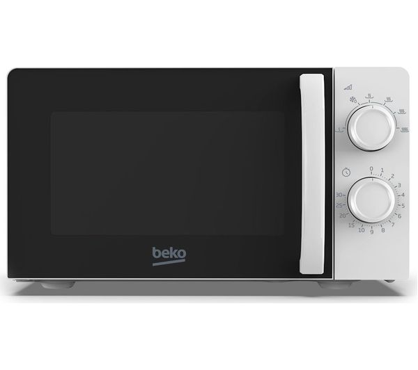 TieDex UK BEKO MOC20100W1 Compact Solo Microwave - White