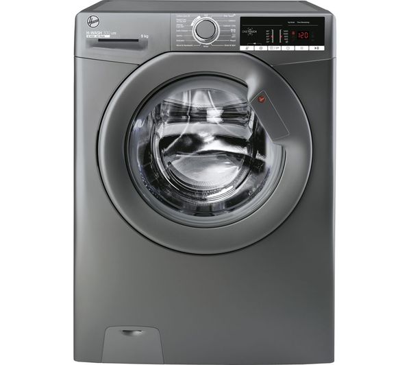 TieDex UK HOOVER H-Wash 300 H3WO4105TARR4-80 WiFi-enabled 10 kg 1400 Spin Washing Machine - Anthracite