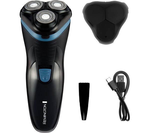 TieDex UK REMINGTON R1 Style Series Rotary Shaver - Black & Blue