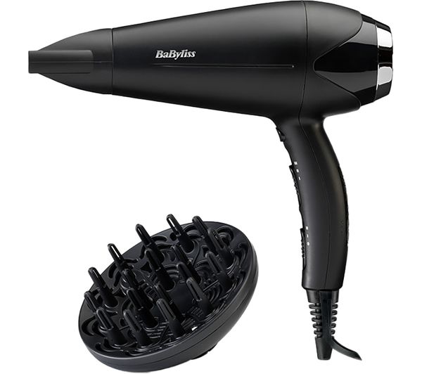 TieDex UK BABYLISS Turbo Smooth 5572U 2000 Hair Dryer - Black