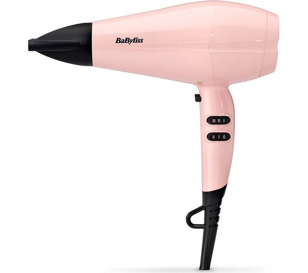 TieDex UK BABYLISS 5337U 2200 Hair Dryer - Rose Blush