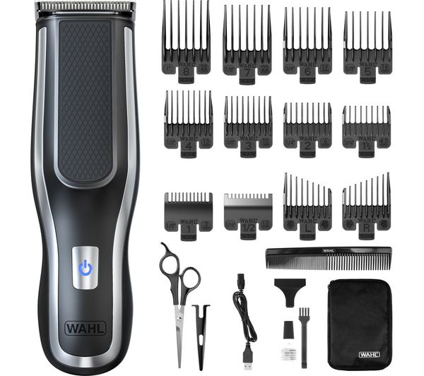 TieDex UK WAH Self Clip 360 Cordless Hair Clipper Kit - Black