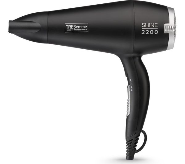 TieDex UK TRESEMME Radiant Shine Smooth Power 2200 Hair Dryer - Black