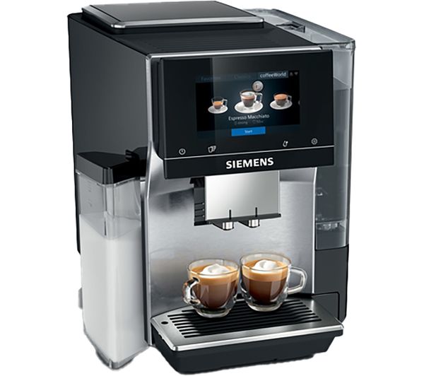 TieDex UK SIEMENS TQ713GB3 EQ700 Bean to Cup Coffee Machine - Silver