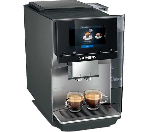 TieDex UK SIEMENS TP715GB1 EQ700 Smart Bean to Cup Coffee Machine - Graphite