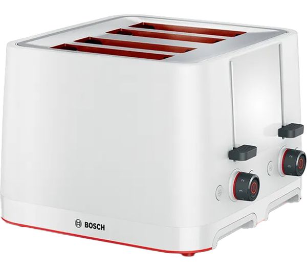 TieDex UK BOSCH MyMoment TAT3M141GB 4-Slice Toaster - White